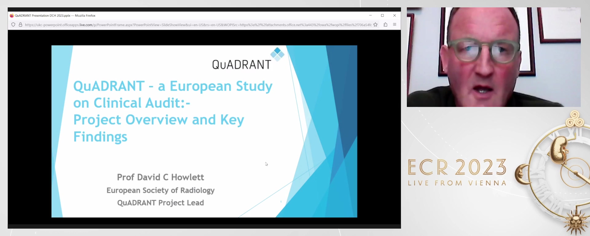 QUADRANT: project overview and key findings - David  Howlett, Eastbourne / UK