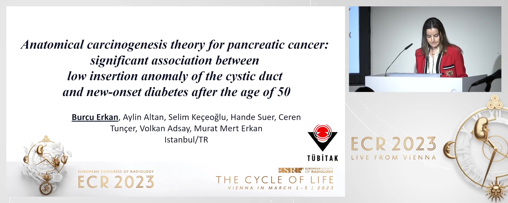 Anatomical carcinogenesis theory for pancreatic cancer: significant association between low insertion anomaly of the cystic duct and new-onset diabetes after the age of 50 - Burcu Erkan, Istanbul / TR