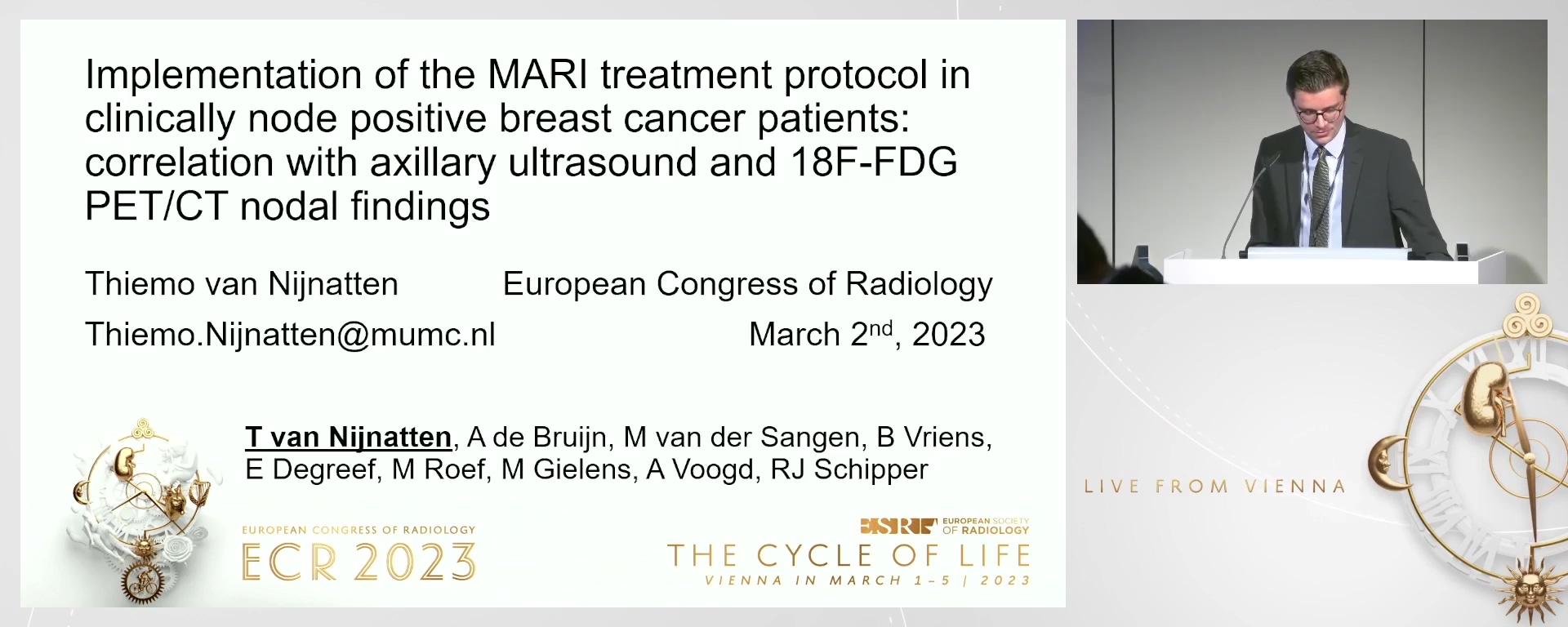 Implementation of the MARI treatment protocol in clinically node-positive breast cancer patients: correlation with axillary ultrasound and 18F-FDG PET/CT nodal findings