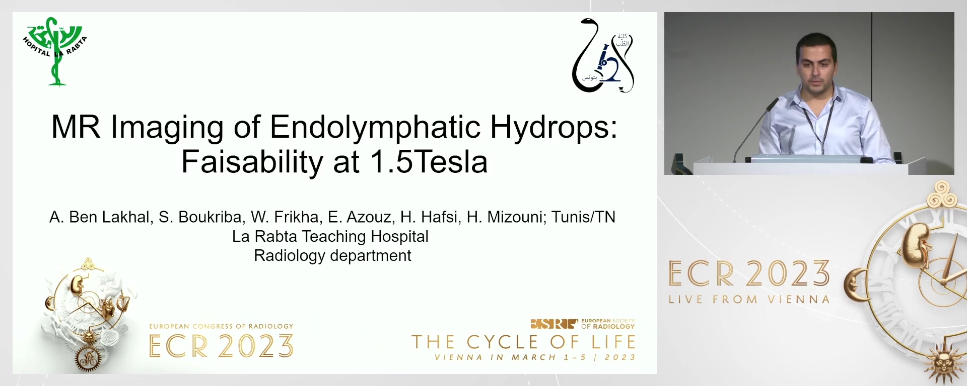 MR imaging of endolymphatic hydrops in Meniere’s disease: feasibility at 1.5Tesla