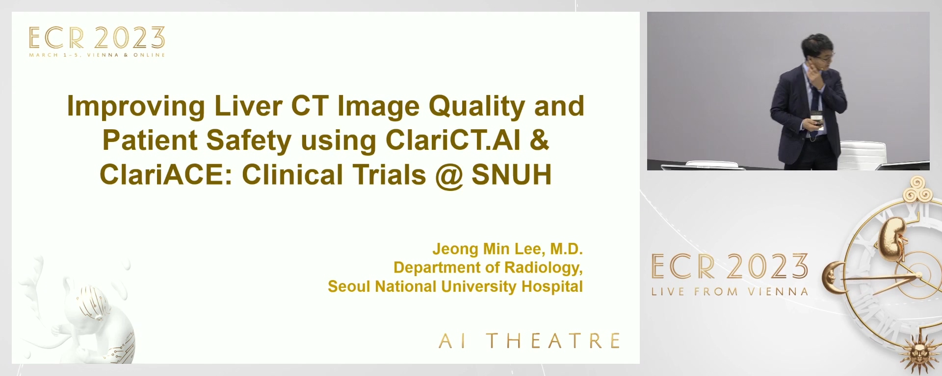 Is ultra-low-dose CT possible in liver imaging with deep learning? Report of pivotal multicenter prospective clinical trial with ClariCT.AI - Jeong-min Lee, Seoul / KR