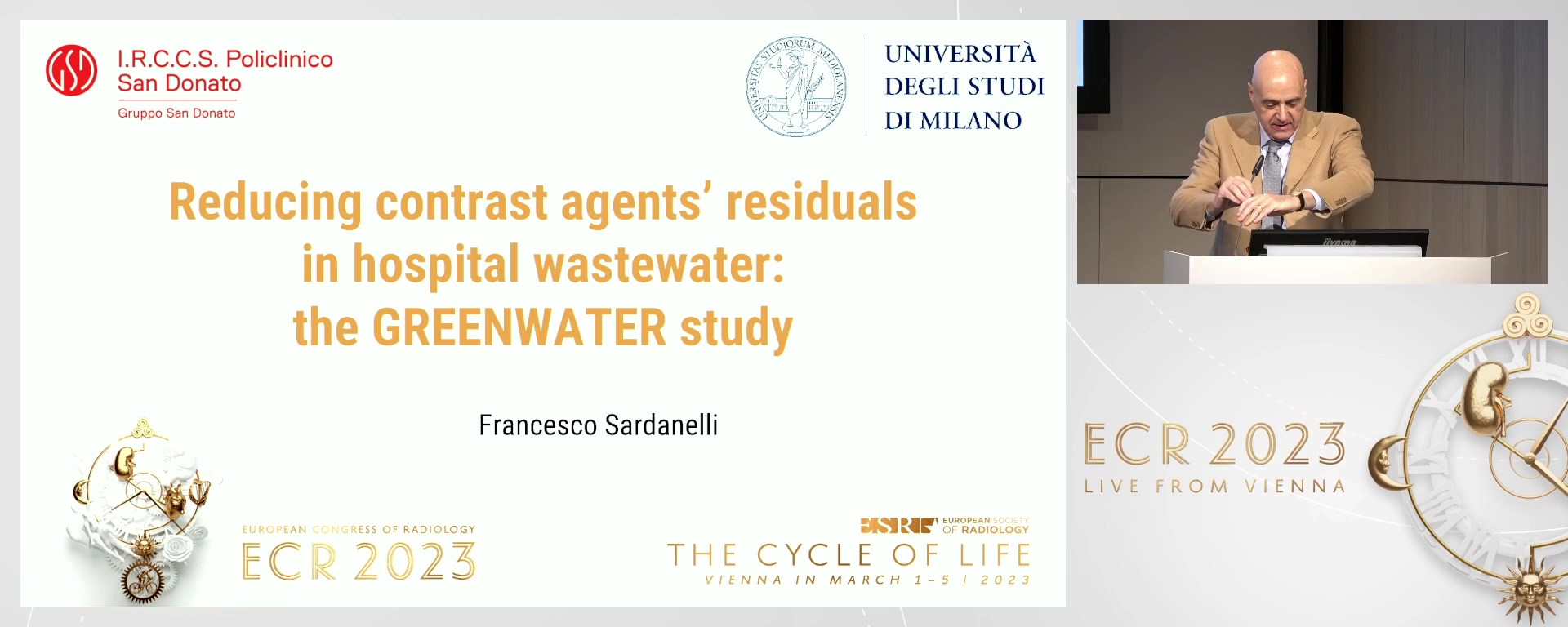 The "GREENWATER" Project - Francesco  Sardanelli, San Donato Milanese, Milan / IT