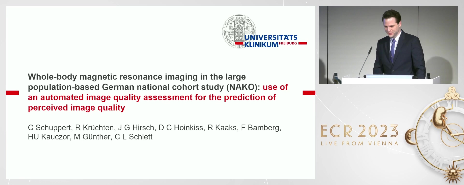 Whole-body magnetic resonance imaging in the large population-based German national cohort study (NAKO): use of an automated image quality assessment for the prediction of perceived image quality