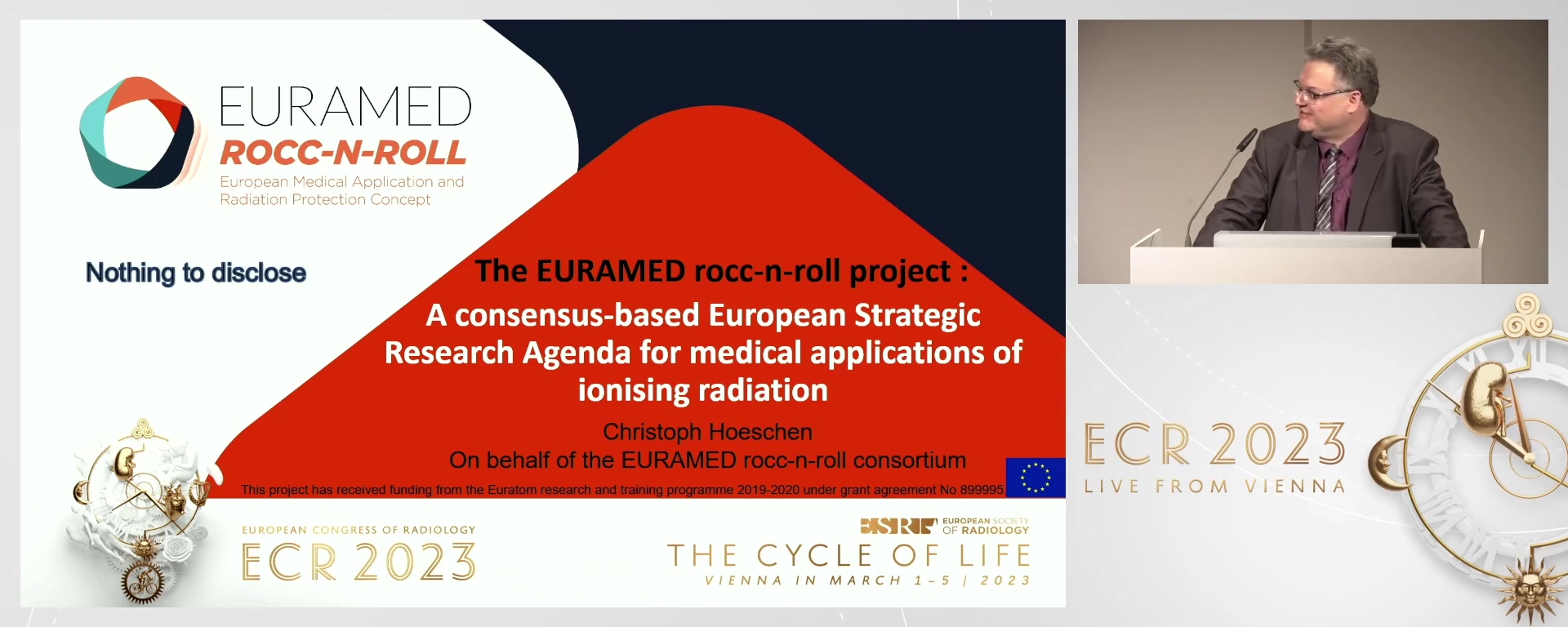 A consensus-based European Strategic Research Agenda for medical applications of ionising radiation - Christoph Hoeschen, Magdeburg / DE