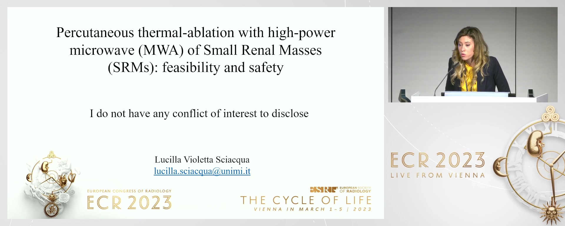 Percutaneous thermal ablation with high-power microwave (MWA) of small renal masses (SRMs): feasibility and safety
