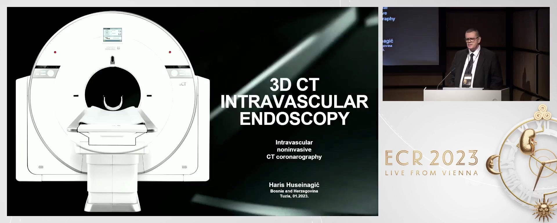 3D CT intravascular endoscopy - Haris  Huseinagić, Tuzla / BA