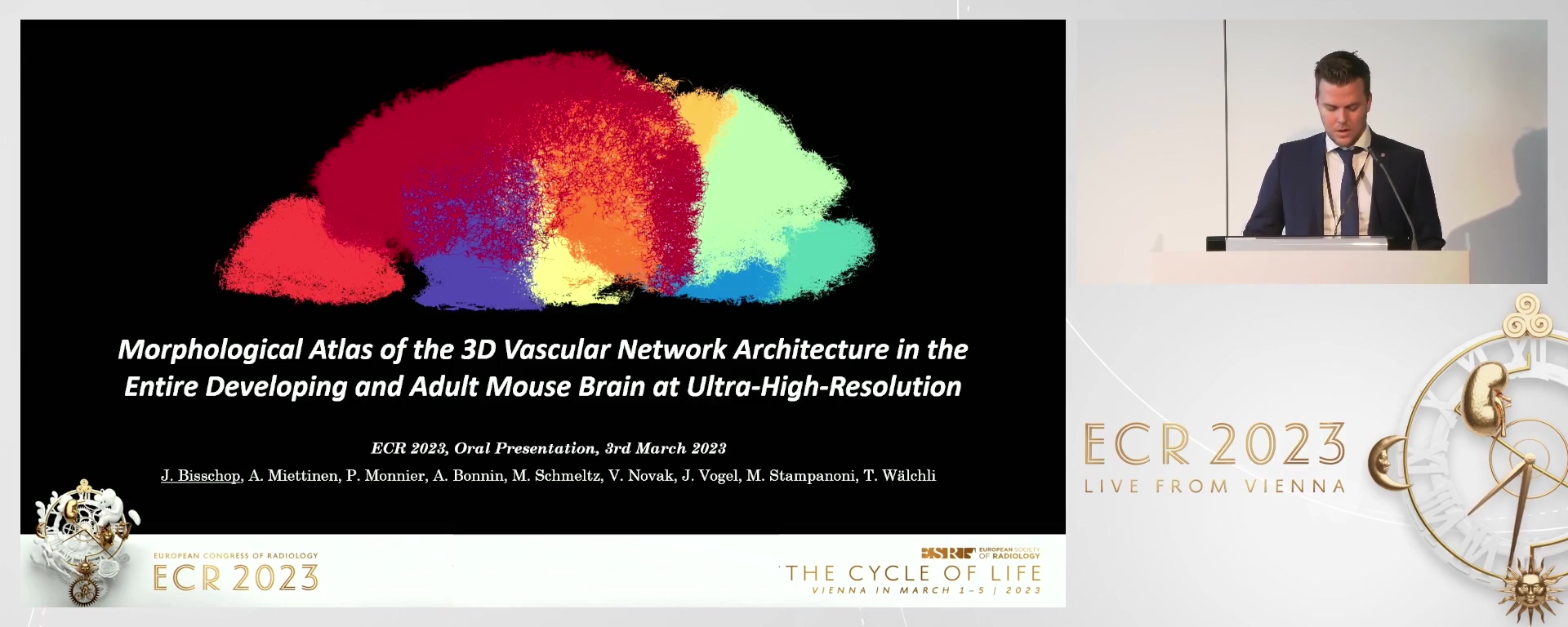 Morphological atlas of the three-dimensional vascular network architecture in the entire developing and adult mouse brain at ultra-high resolution