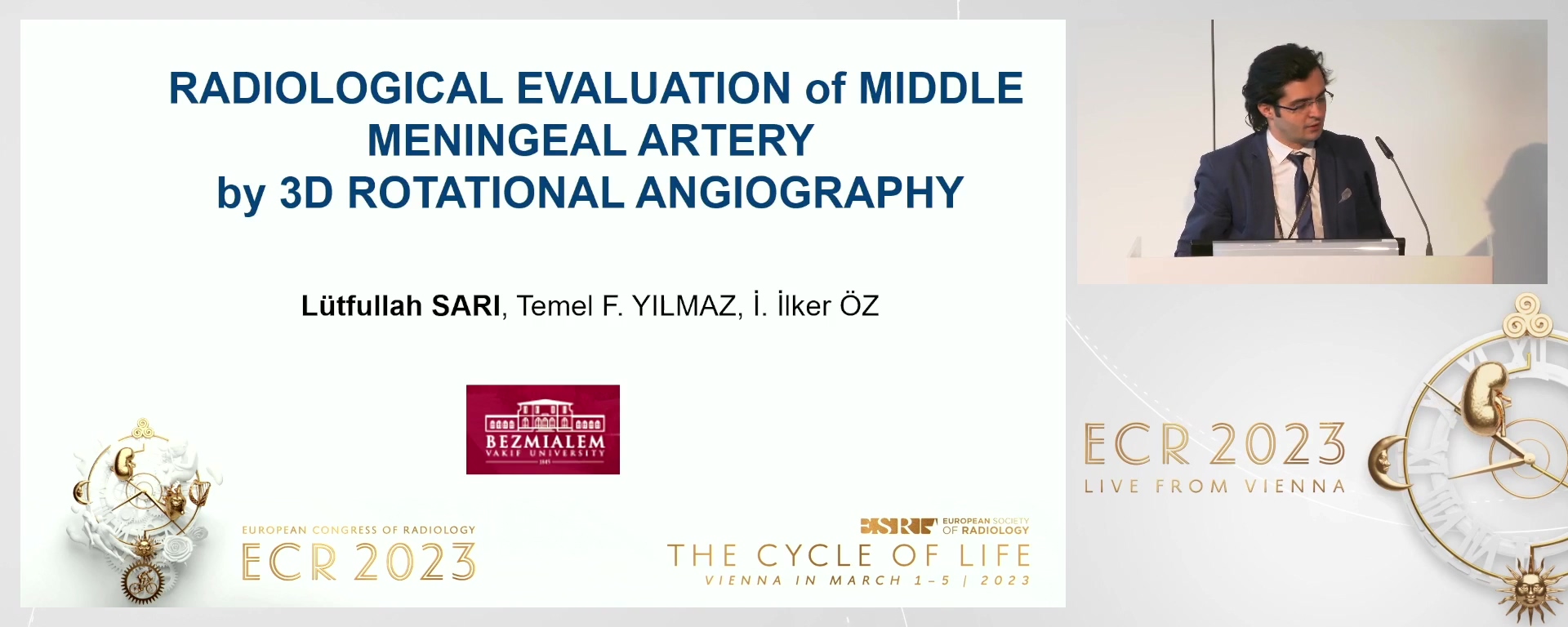 Radiological evaluation of middle meningeal artery by 3D rotational angiography