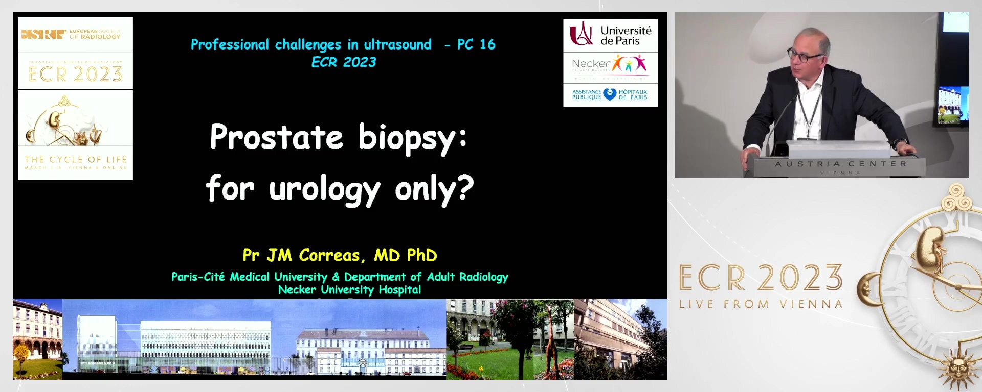 Prostate biopsy: for urology only? - Jean Michel  Correas, Paris / FR