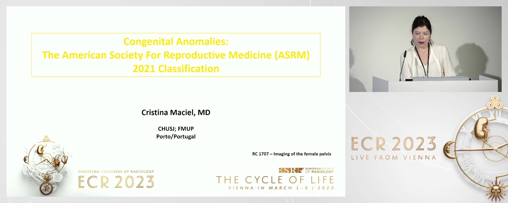 Congenital anomalies: The American Society for Reproductive Medicine (ASRM) 2021 classification