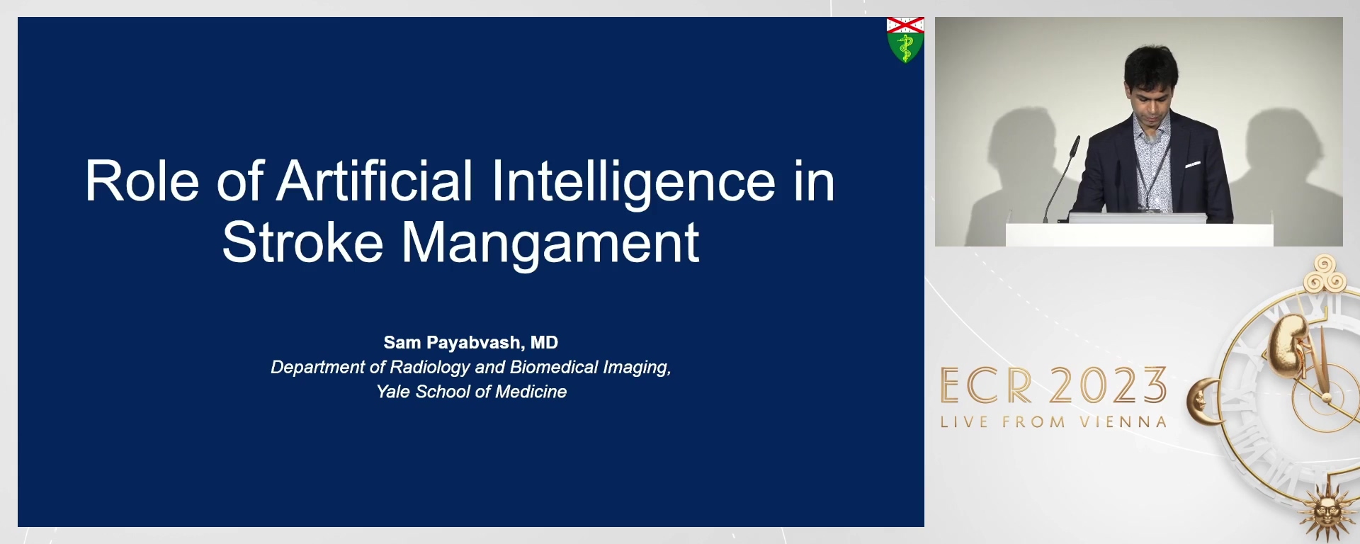 Role of AI in stroke management - Seyedmehdi  Payabvash, New Haven / US