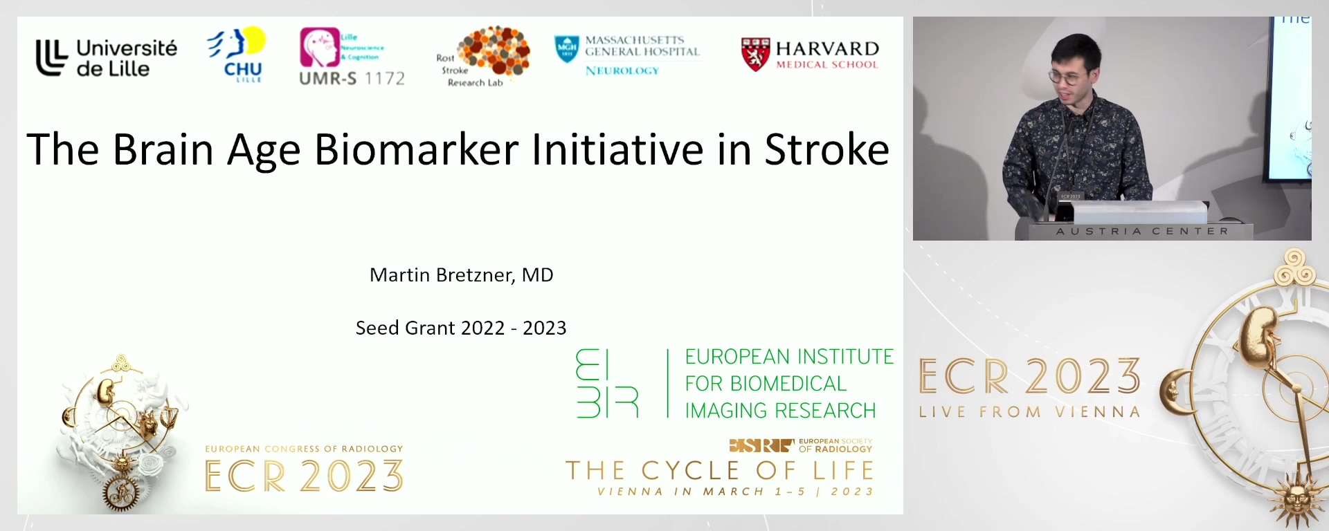 The brain age biomarker initiative in stroke - Martin  Bretzner, Lille / FR