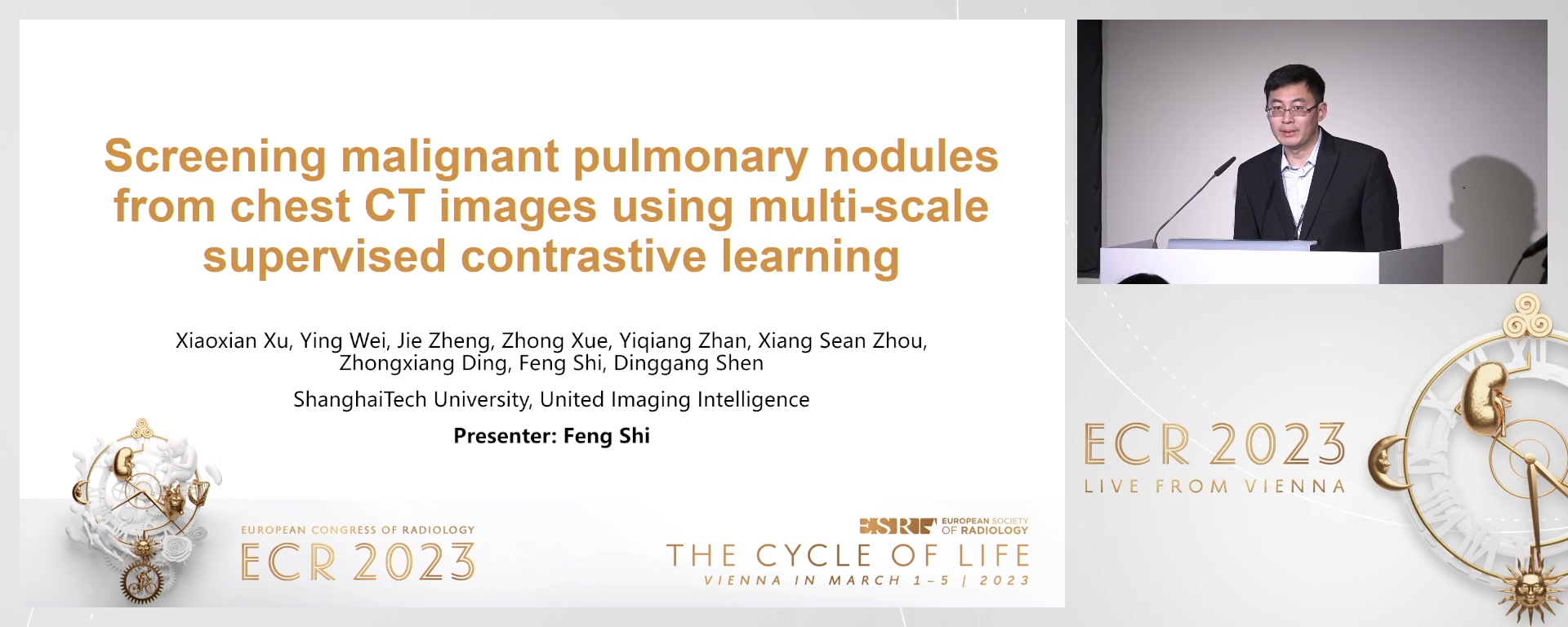 Screening malignant pulmonary nodules from chest CT images using muti-scale supervised contrastive learning