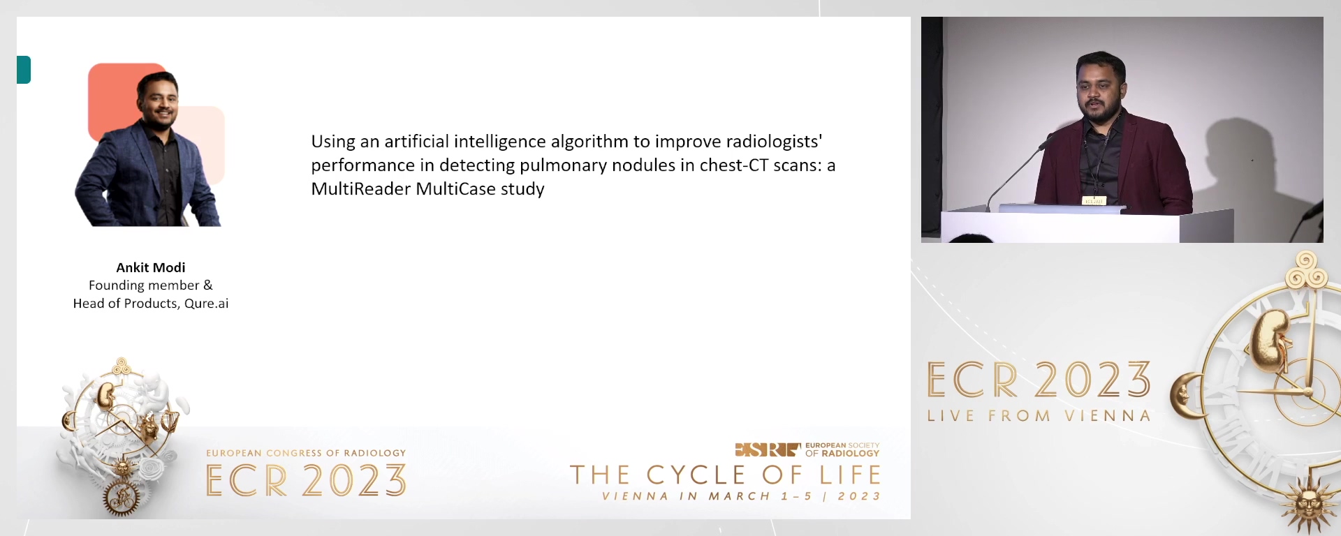 Using an artificial intelligence algorithm to improve radiologists' performance in detecting pulmonary nodules in chest-CT scans - a multireader multicase study