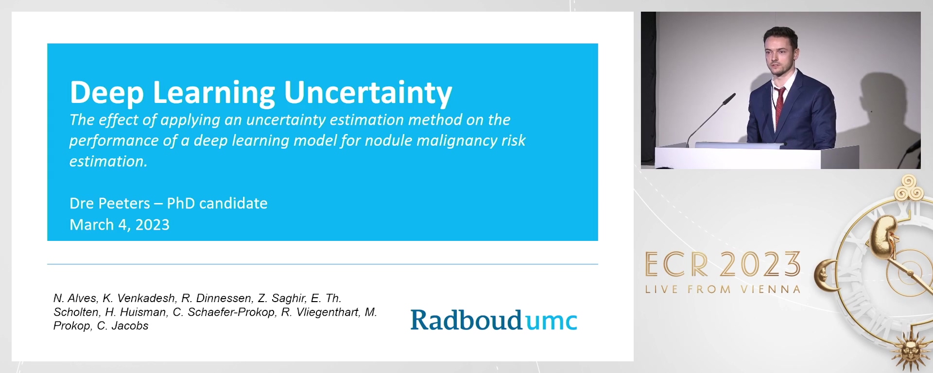 The effect of applying an uncertainty estimation method on the performance of a deep learning model for nodule malignancy risk estimation