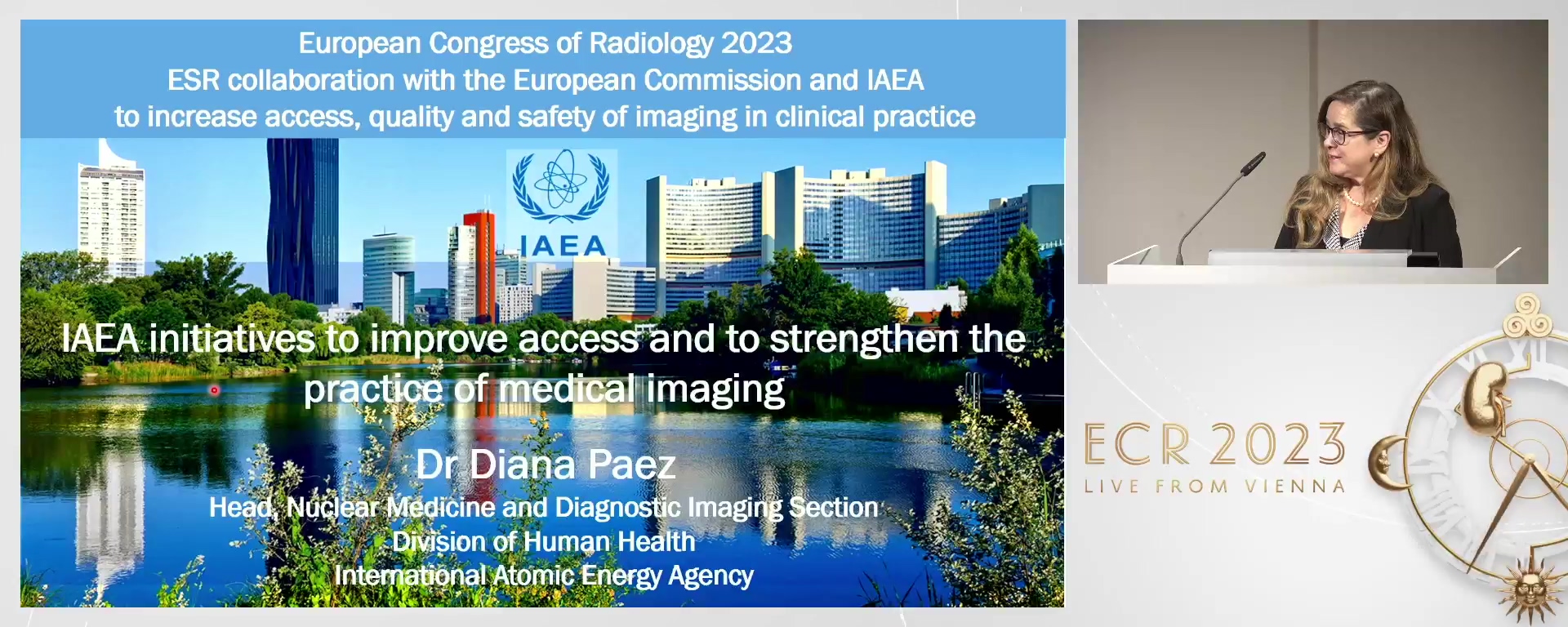 IAEA initiatives to improve access and to strengthen the practice of medical imaging - Diana Isabel Paez, Vienna / CO