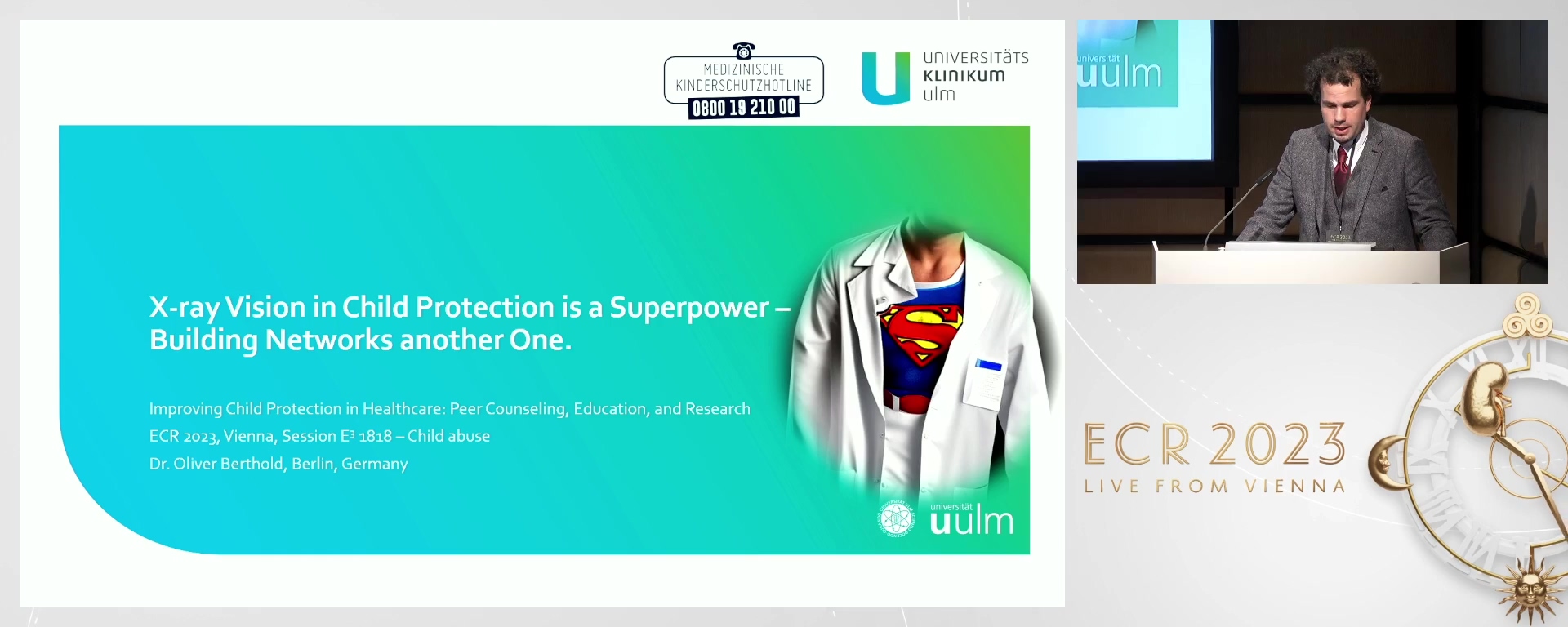 Improving child protection in healthcare: peer counselling, education, and research