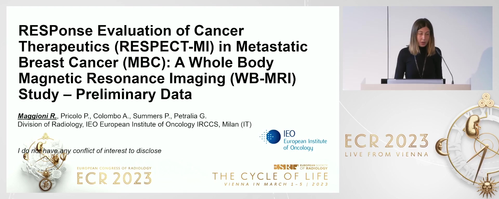 Response evaluation of cancer therapeutics (RESPECT-MI) in metastatic breast cancer (MBC): preliminary data from a whole body magnetic resonance imaging (WB-MRI) study