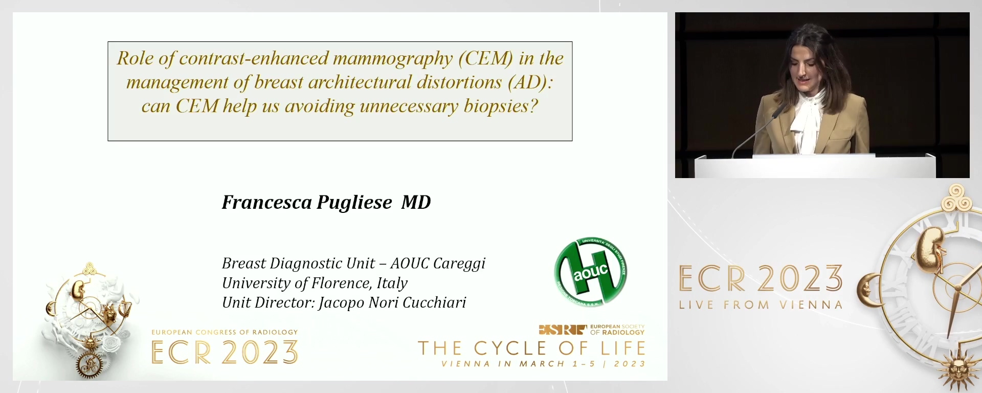 Role of contrast-enhanced mammography (CEM) in the management of breast architectural distorstions (AD): can CEM help us avoiding unnecessary biopsies?