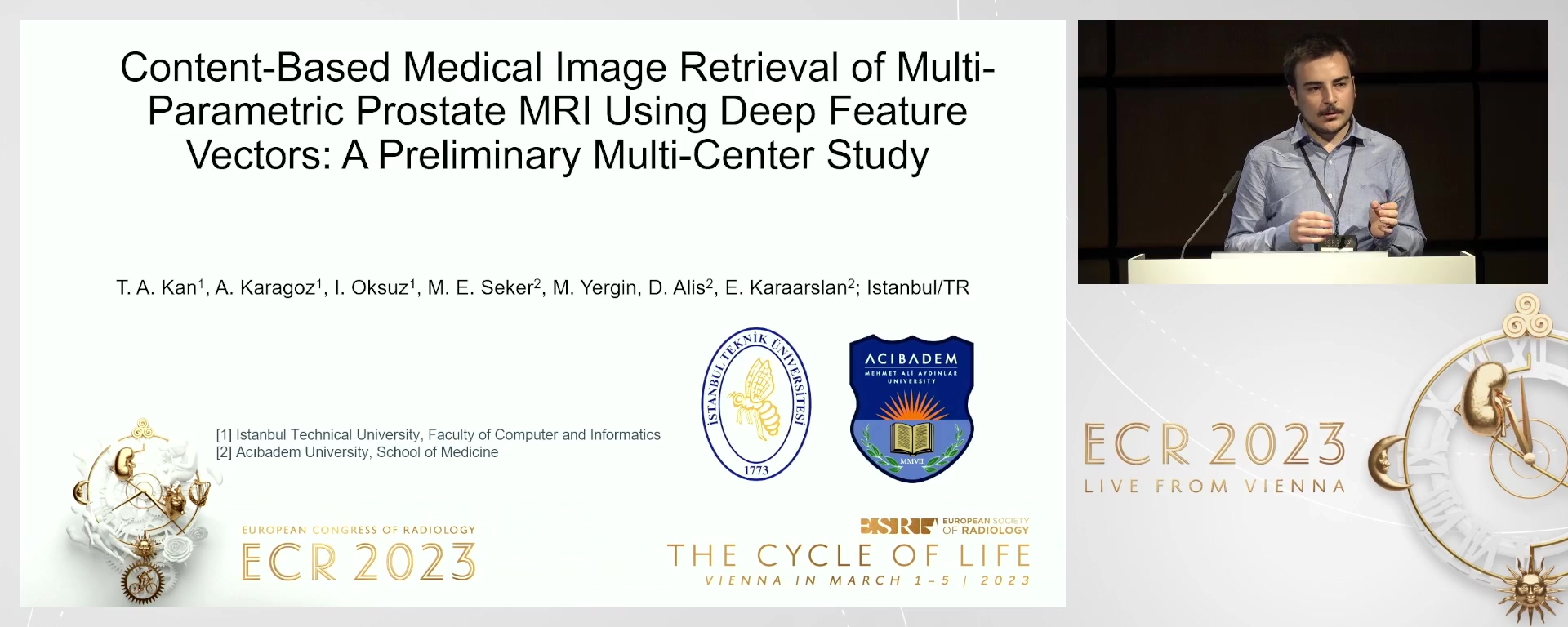 Content-based medical image retrieval of multi-parametric prostate MRI using deep feature vectors: a preliminary multi-centred study