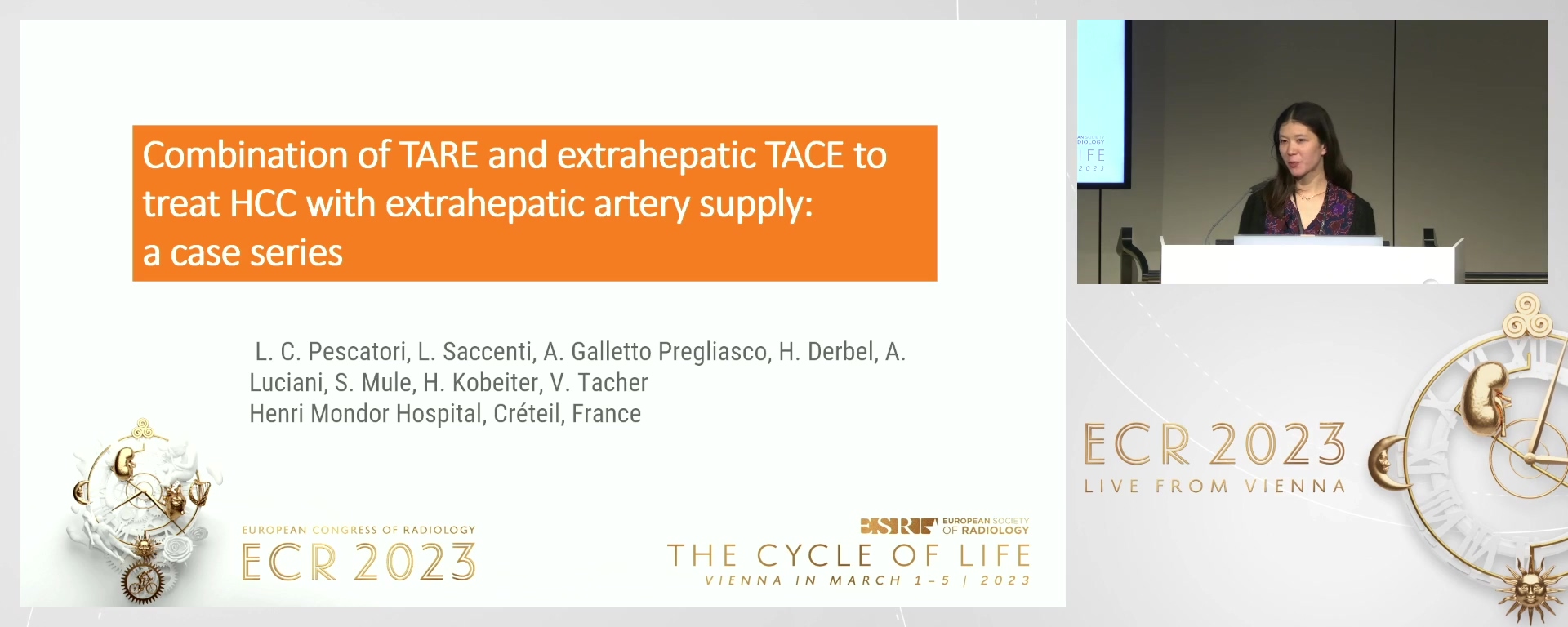 Combination of TARE and extrahepatic TACE to treat HCC with extrahepatic artery supply: a case series