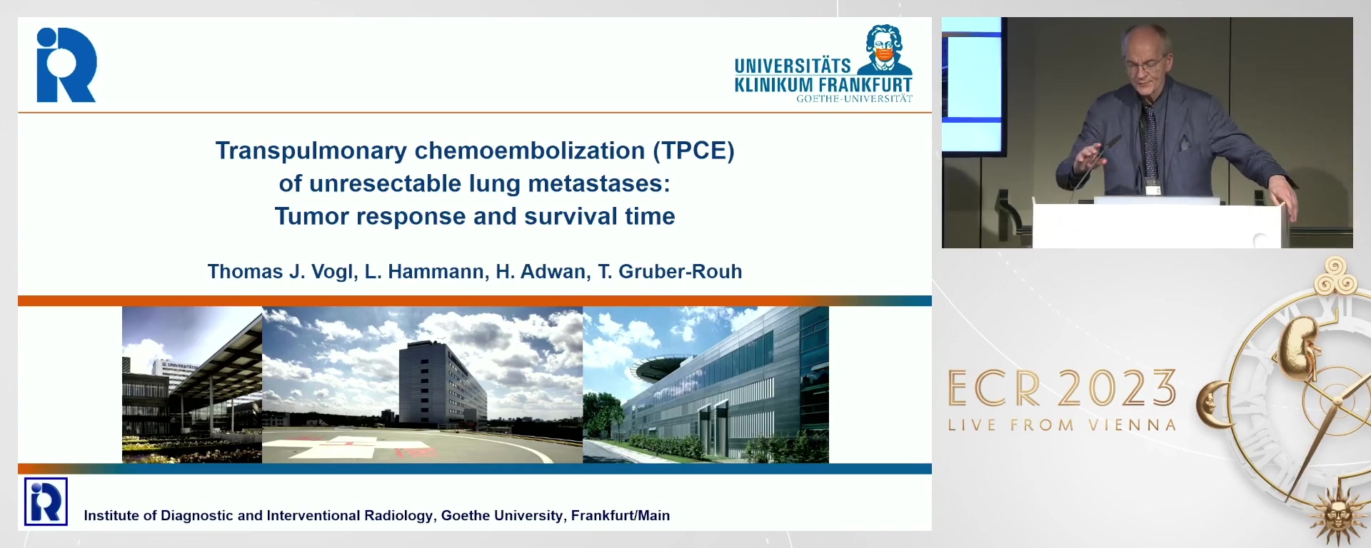 Transpulmonary chemoembolisation (TPCE) of unresectable lung metastases: tumour response and survival time