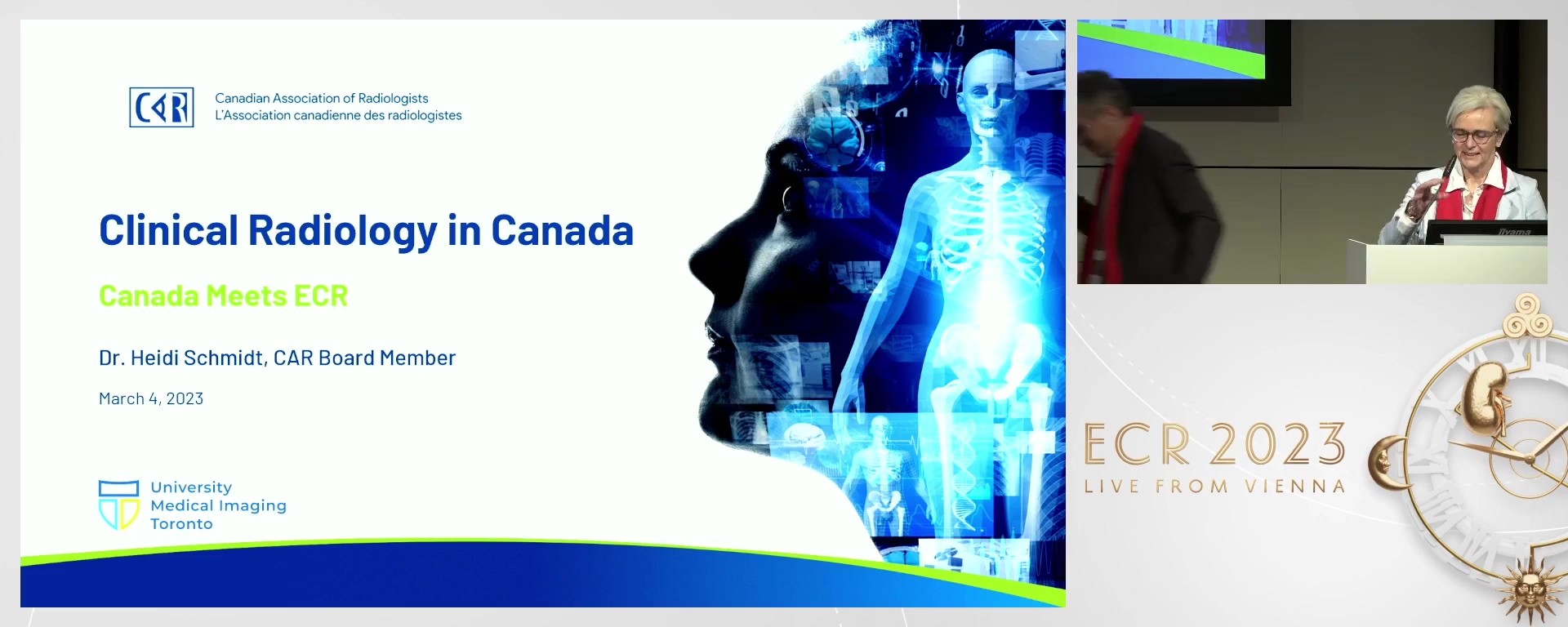 Clinical radiology in Canada