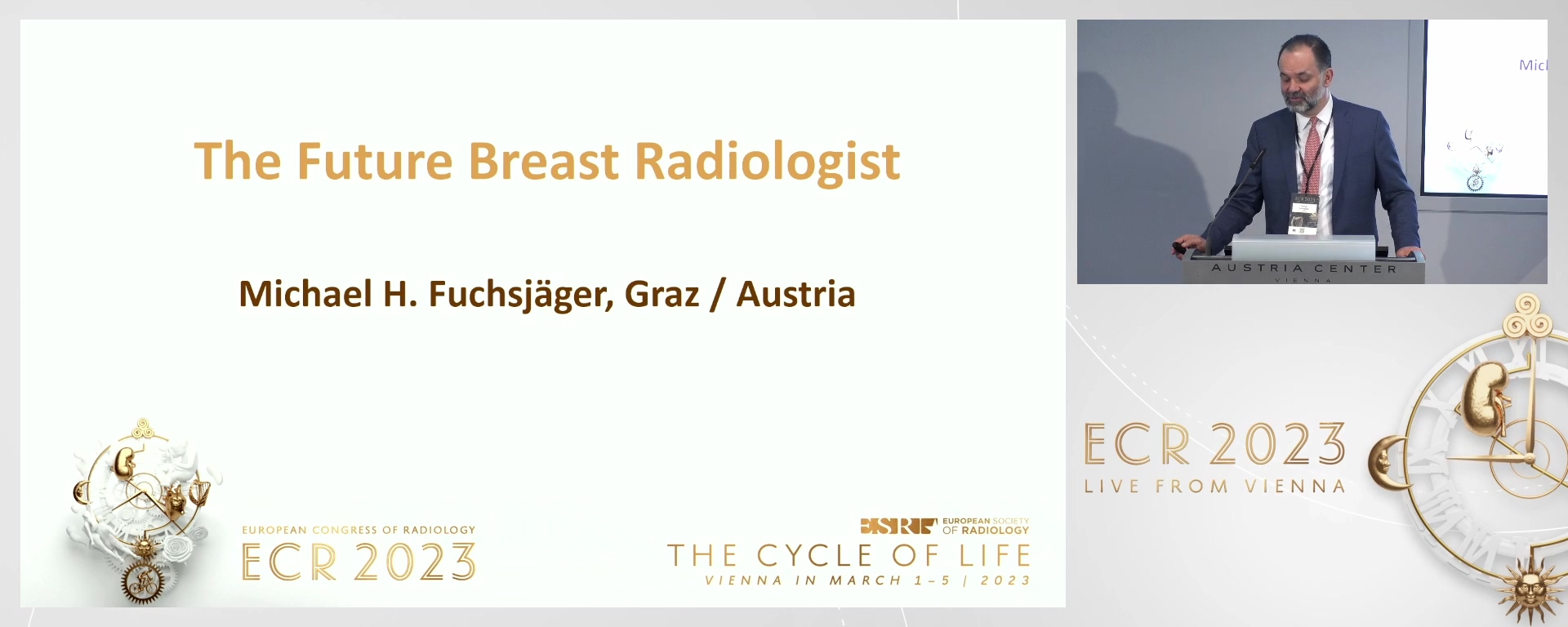 The future breast radiologist - Michael Fuchsjäger, Graz / AT