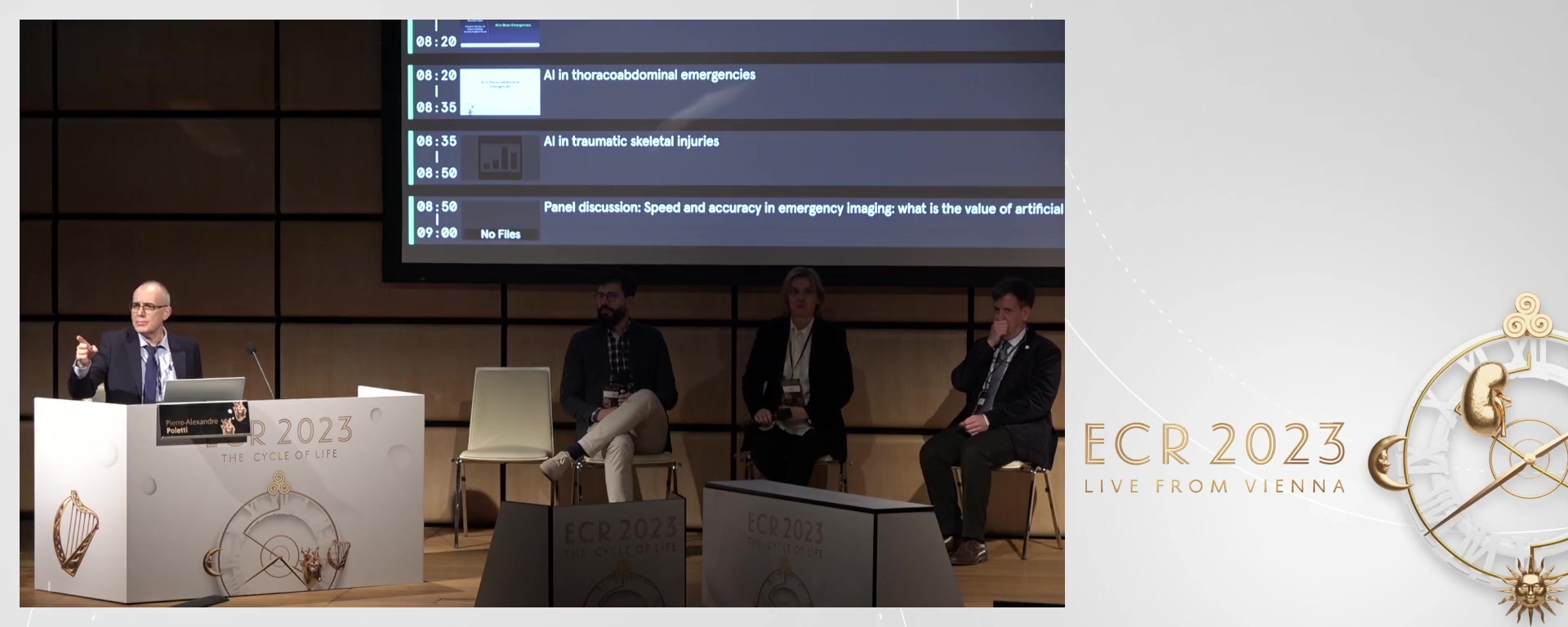 Panel discussion: Speed and accuracy in emergency imaging: what is the value of artificial intelligence?
