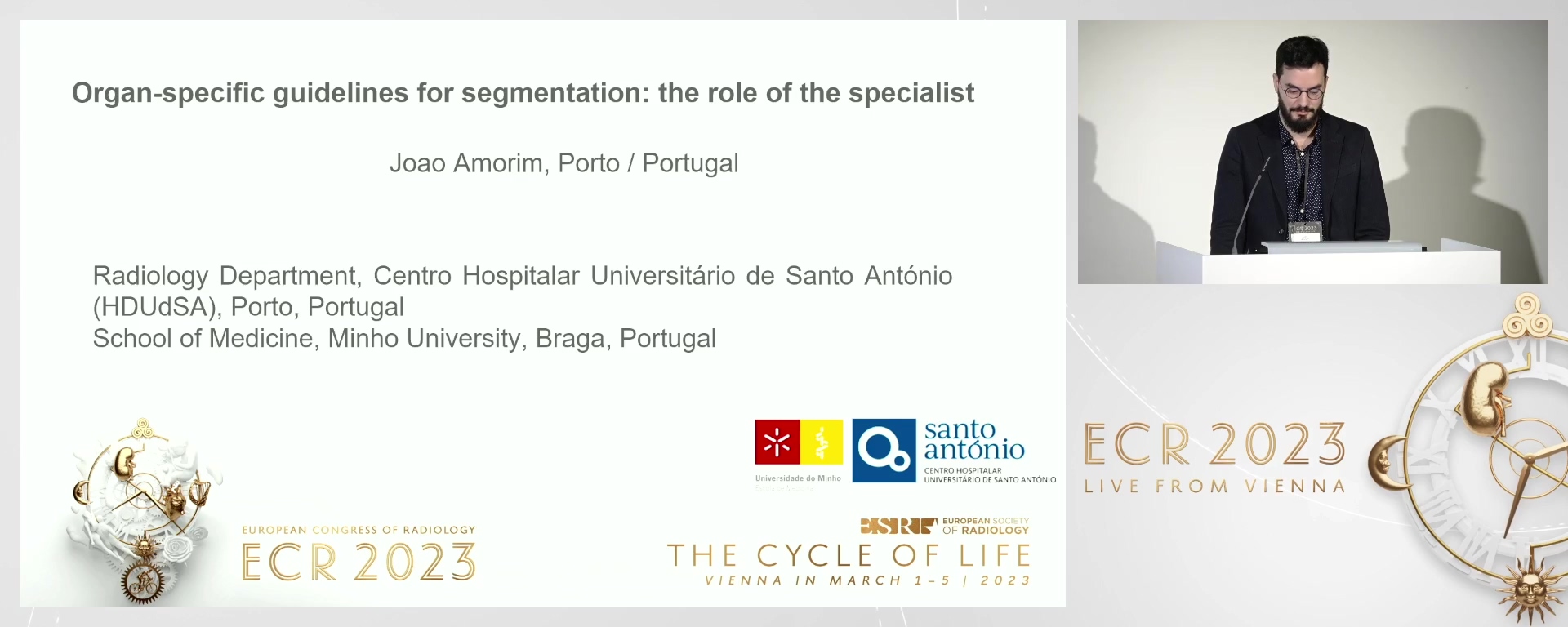 Organ-specific guidelines for segmentation: the role of the specialist - Joao Amorim, Porto / PT