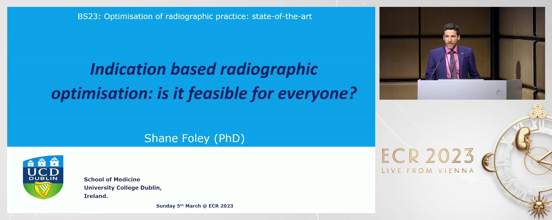 Optimisation Of Radiographic Practice: State-of-the-art - ESR Connect