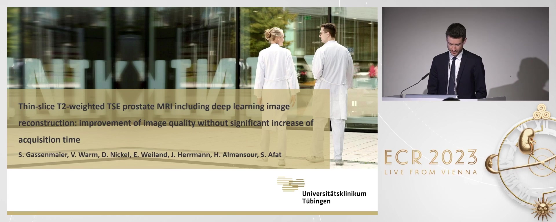 Thin-slice prostate MRI enabled by deep learning image reconstruction - Sebastian  Gassenmaier, Tuebingen / DE