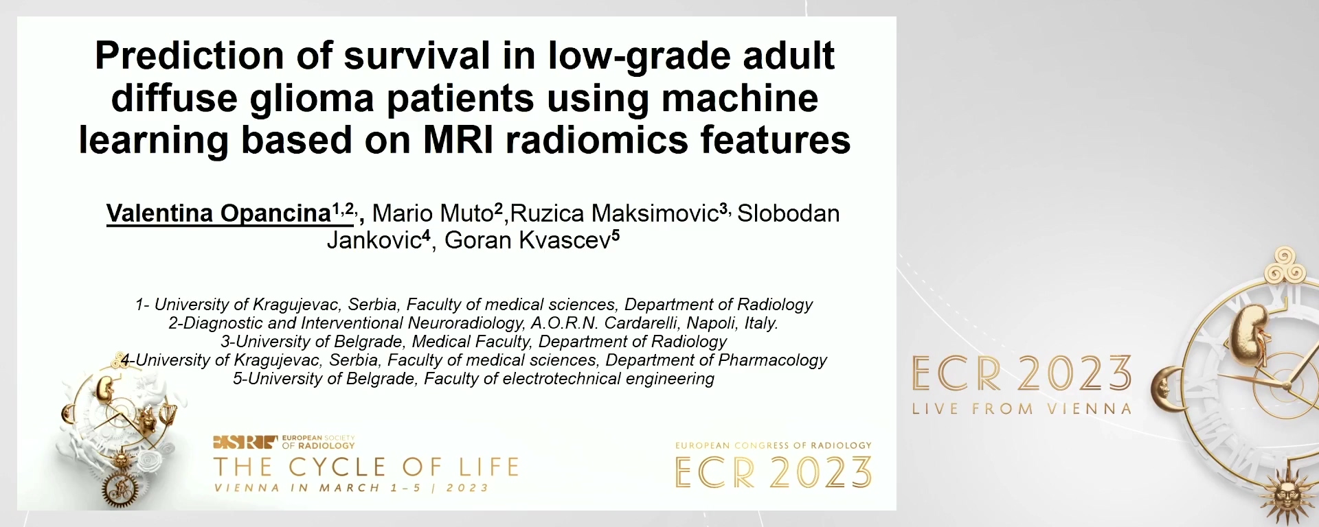 Prediction of survival in low-grade adult diffuse glioma patients using machine learning based on MRI radiomics features