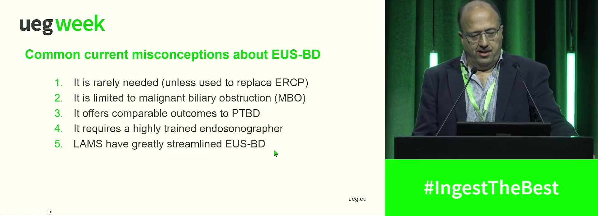 Video case: EUS-guided biliary drainage