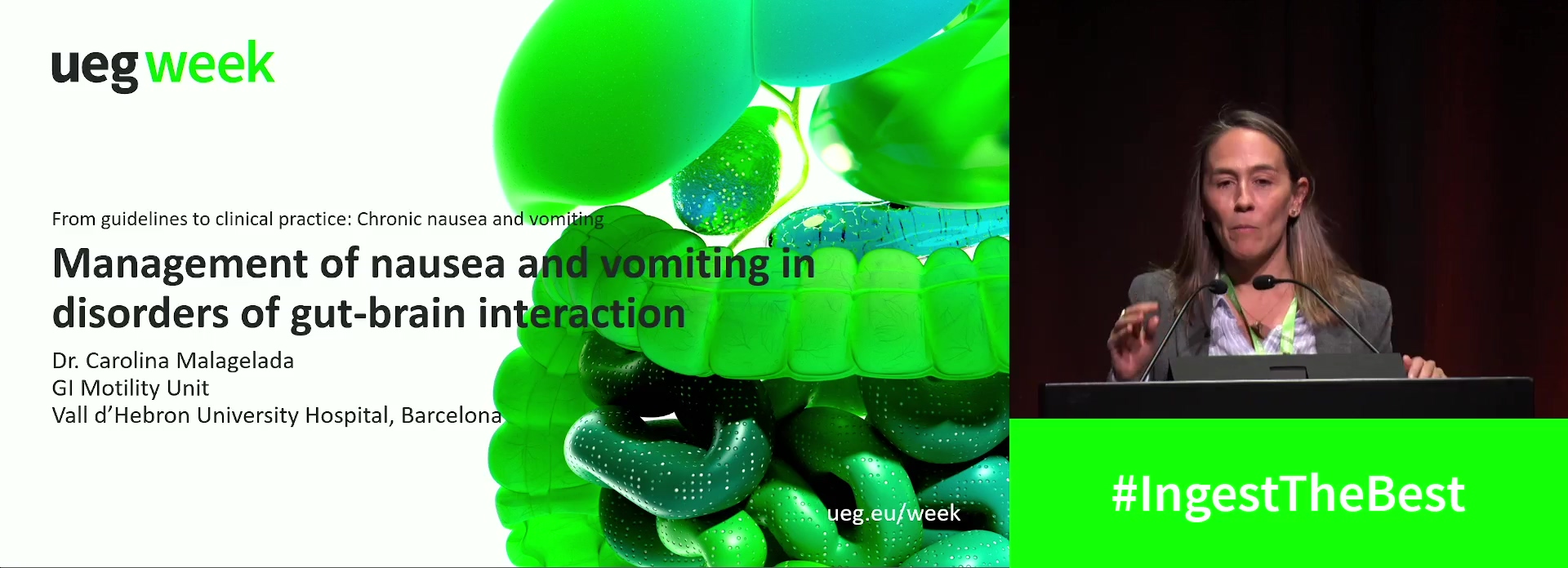 Management of nausea and vomiting in disorders of brain-gut interaction