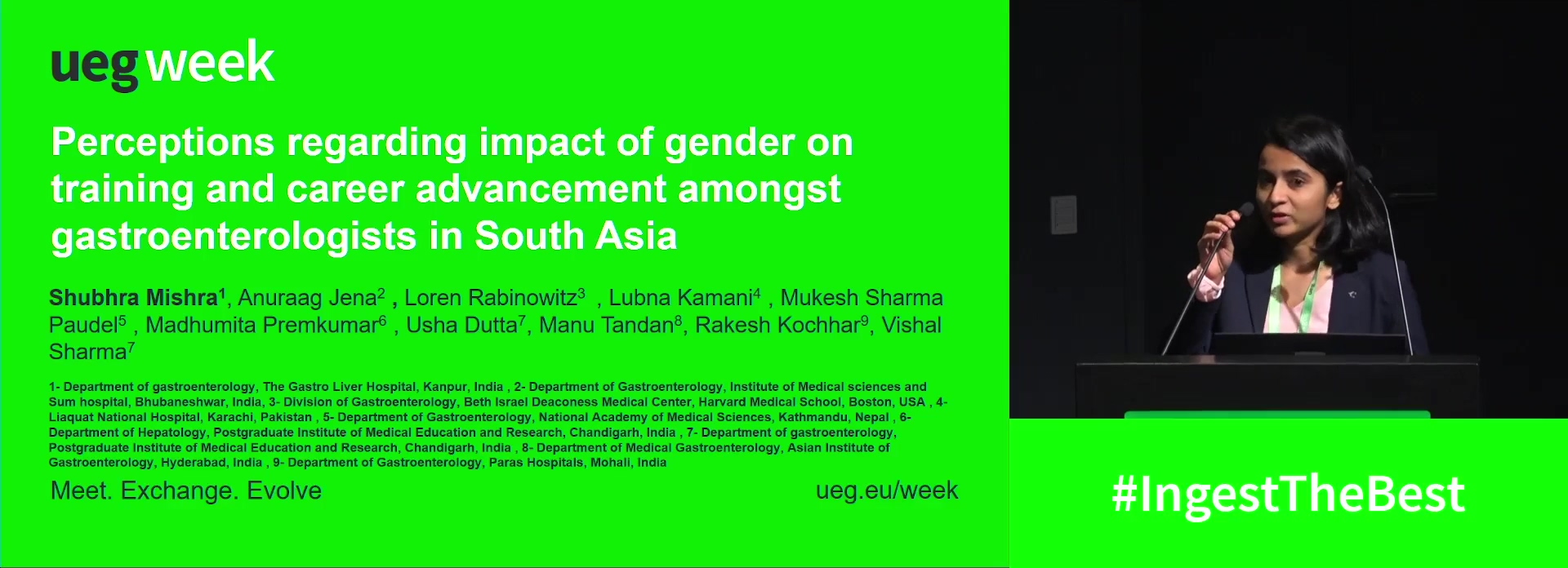PERCEPTIONS REGARDING IMPACT OF GENDER ON TRAINING AND CAREER ADVANCEMENT AMONGST SOUTH ASIAN GASTROENTEROLOGISTS