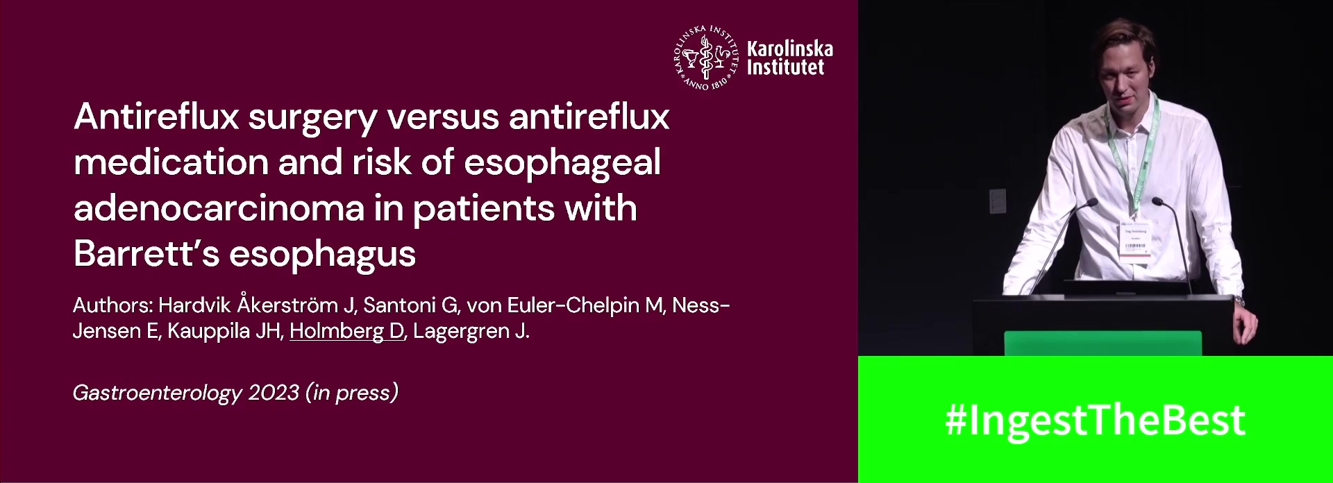 ANTIREFLUX SURGERY VERSUS ANTIREFLUX MEDICATION AND RISK OF ESOPHAGEAL ADENOCARCINOMA IN PATIENTS WITH BARRETT’S ESOPHAGUS