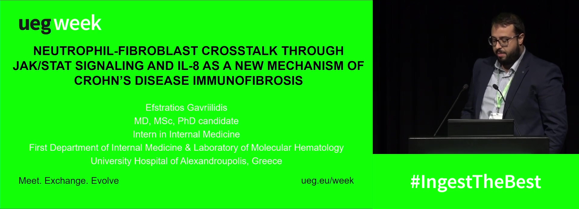 NEUTROPHIL-FIBROBLAST CROSSTALK THROUGH JAK/STAT SIGNALING AND IL-8 AS A NEW MECHANISM OF CROHN’S DISEASE IMMUNOFIBROSIS