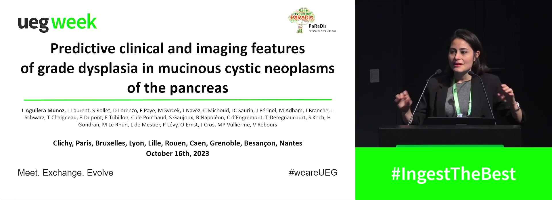 PREDICTIVE CLINICAL AND IMAGING FEATURES OF HIGH-GRADE DYSPLASIA IN MUCINOUS CYSTIC NEOPLASMS OF THE PANCREAS