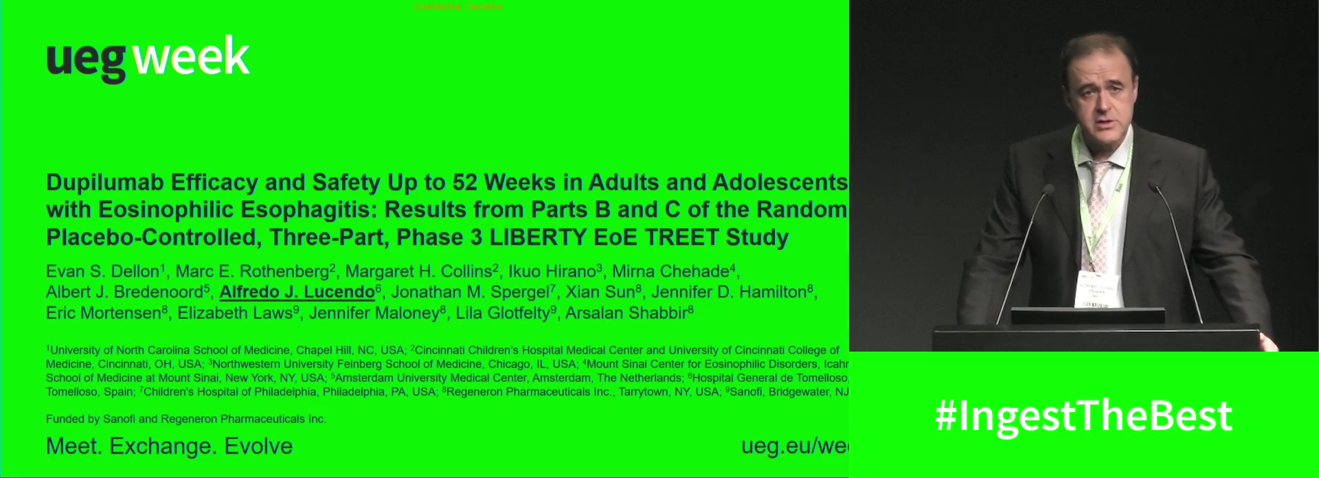 DUPILUMAB EFFICACY AND SAFETY UP TO 52 WEEKS IN ADULT AND ADOLESCENT PATIENTS WITH EOSINOPHILIC ESOPHAGITIS: RESULTS FROM PARTS B AND C OF THE RANDOMIZED, PLACEBO-CONTROLLED, THREE-PART, PHASE 3 LIBERTY EOE TREET STUDY