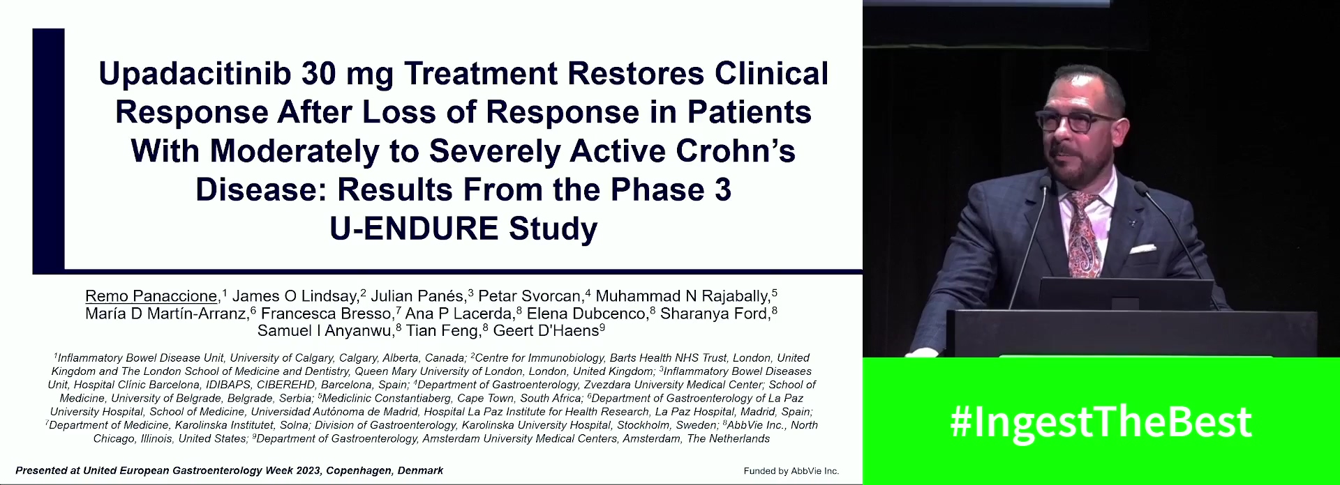 UPADACITINIB 30 MG TREATMENT RESTORES CLINICAL RESPONSE AFTER LOSS OF RESPONSE IN PATIENTS WITH MODERATELY TO SEVERELY ACTIVE CROHN’S DISEASE: RESULTS FROM THE PHASE 3 U-ENDURE STUDY