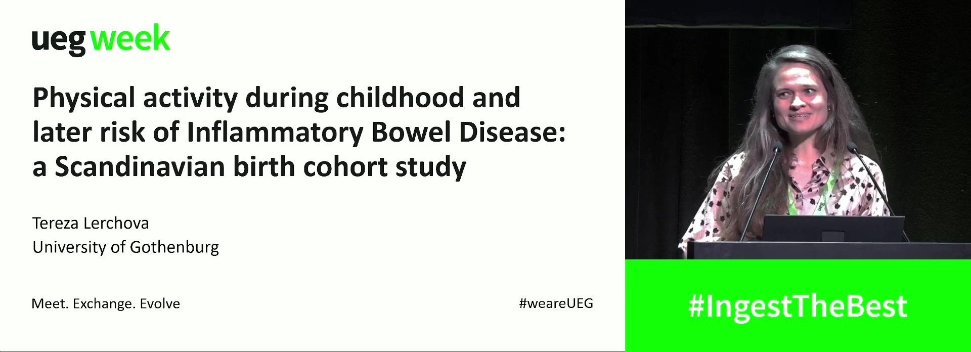 PHYSICAL ACTIVITY IN EARLY CHILDHOOD IS NOT ASSOCIATED WITH LATER INFLAMMATORY BOWEL DISEASE: PRELIMINARY RESULTS FROM A SCANDINAVIAN BIRTH COHORT STUDY
