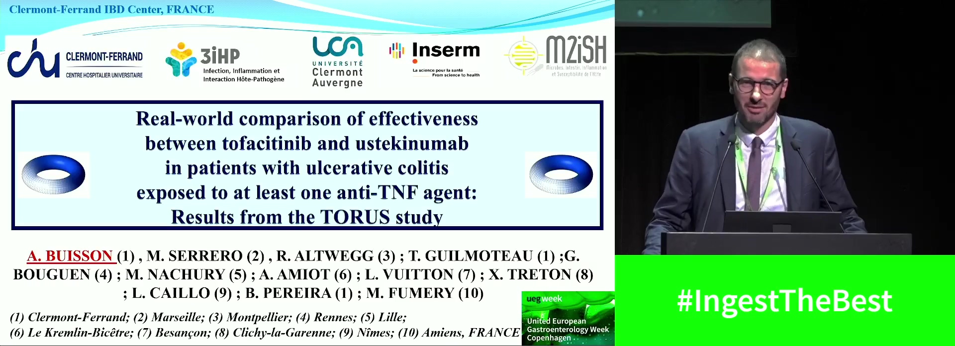 REAL-WORLD COMPARISON OF EFFECTIVENESS BETWEEN TOFACITINIB AND USTEKINUMAB IN PATIENTS WITH ULCERATIVE COLITIS EXPOSED TO AT LEAST ONE ANTI-TNF AGENT: LONG-TERM RESULTS FROM THE TORUS STUDY