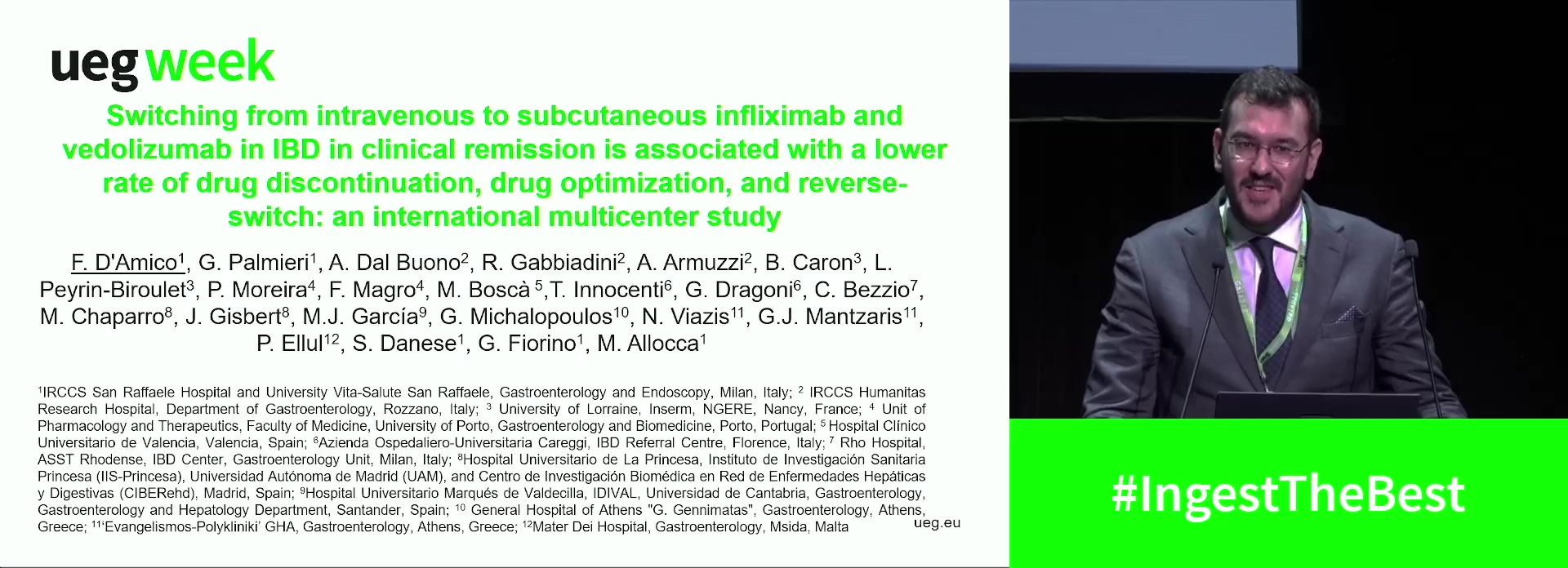 SWITCHING FROM INTRAVENOUS TO SUBCUTANEOUS INFLIXIMAB AND VEDOLIZUMAB IN IBD IN CLINICAL REMISSION IS ASSOCIATED WITH A LOWER RATE OF DRUG DISCONTINUATION, DRUG OPTIMIZATION, AND REVERSE-SWITCH: AN INTERNATIONAL MULTICENTER STUDY