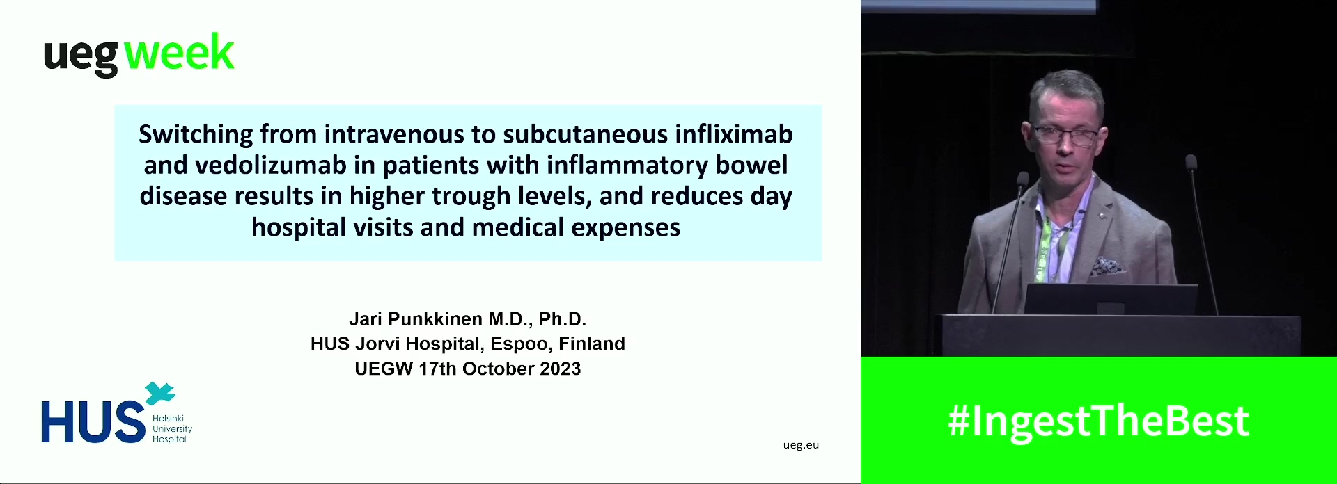 SWITCHING FROM INTRAVENOUS TO SUBCUTANEOUS INFLIXIMAB AND VEDOLIZUMAB IN PATIENTS WITH INFLAMMATORY BOWEL DISEASE RESULTS IN HIGHER TROUGH LEVELS, AND REDUCES DAY HOSPITAL VISITS AND MEDICAL EXPENSES