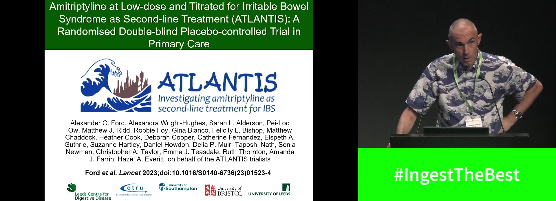 AMITRIPTYLINE AT LOW-DOSE AND TITRATED FOR IRRITABLE BOWEL SYNDROME AS SECOND-LINE TREATMENT (ATLANTIS): A RANDOMISED DOUBLE-BLIND PLACEBO-CONTROLLED TRIAL IN PRIMARY CARE