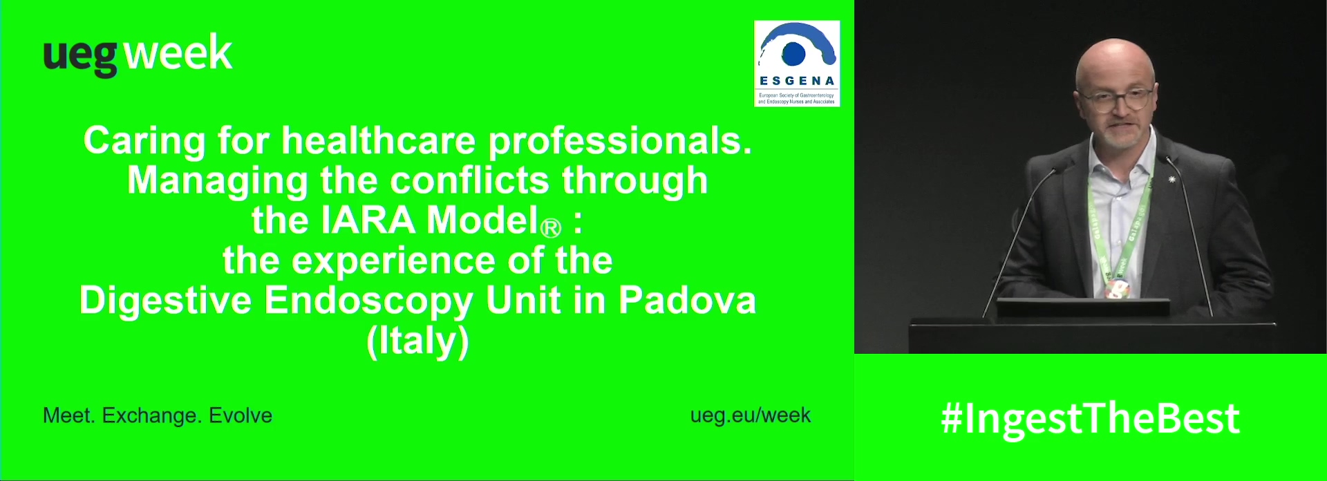 Caring for healthcare professionals. Managing the conflicts through the IARA Model: The experience of the Digestive Endoscopy Unit in Padova (Italy)