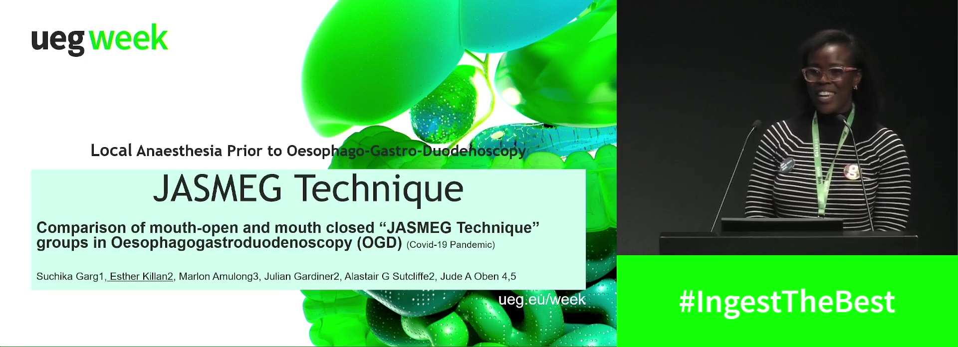 Pharyngeal local anaesthesia for oesophago-gastro-duodenoscopy: A quality improvement study with enhanced patient tolerance and reduced risk of airborne infection