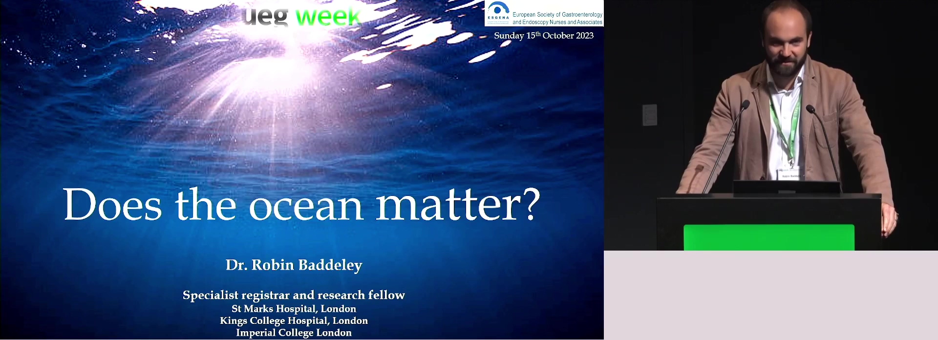 Does the ocean matter?