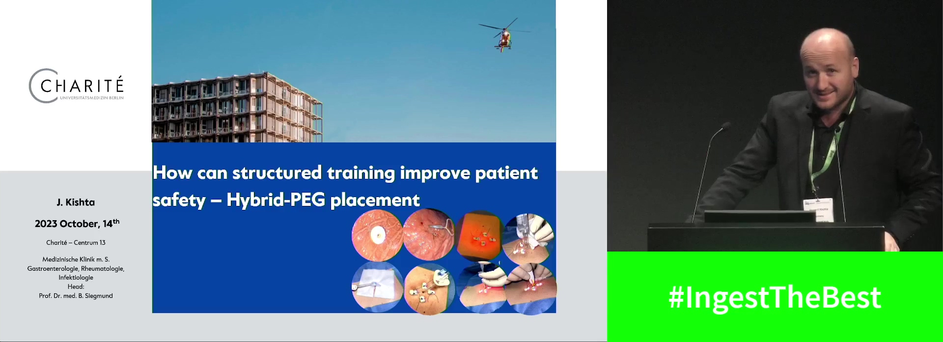 How can a structured training improve patient safety: Hybrid-PEG placement